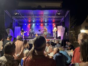 Bühnenbeleuchtung für athi.rocks beim Strassenfest in Odenheim